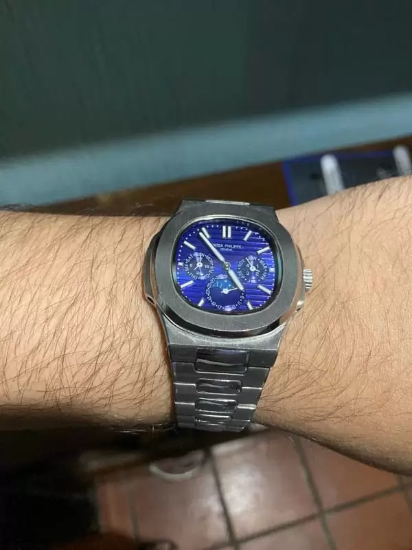$120.00 Moda | reloj para hombre automatico azul