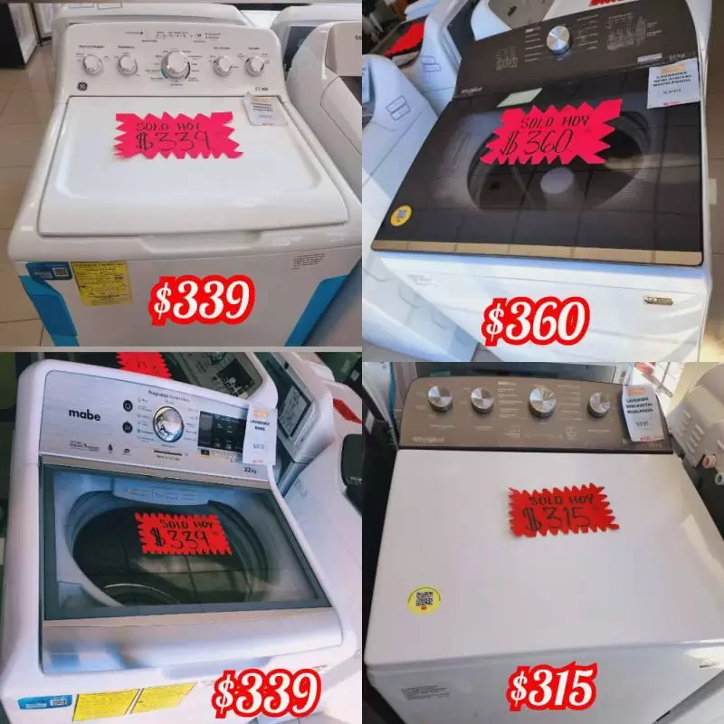 $339.00 Lavadoras y secadoras | lavadoras de alta calidad en oferta
