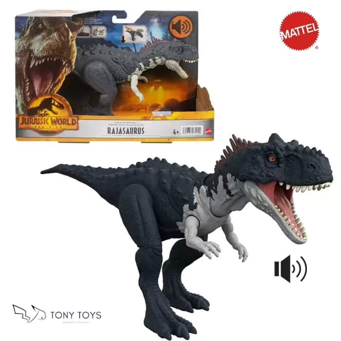 $39.00
 

 (Rebajado 20%) Rajasaurus Carnivoro Jurassic World Dominion Mattel (Sonidos y Rugido).