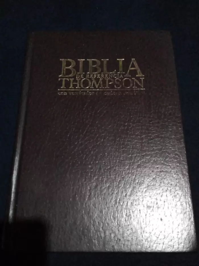 Biblia de Referencia Thompson Tapa Dura