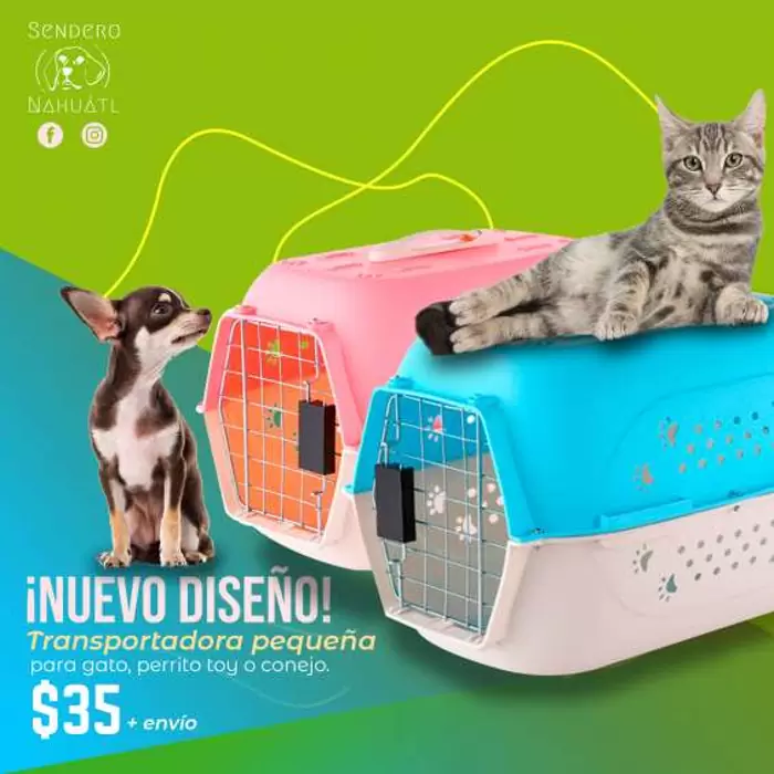 $
35 USD Jaula transportadora o kennel para gato o perro toy