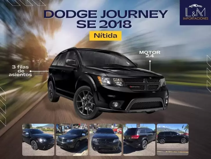 $11,500.00
 

 (Rebajado 8%) Dodge JOURNEY 2018 35000 km Gasolina Automática en San Salvador